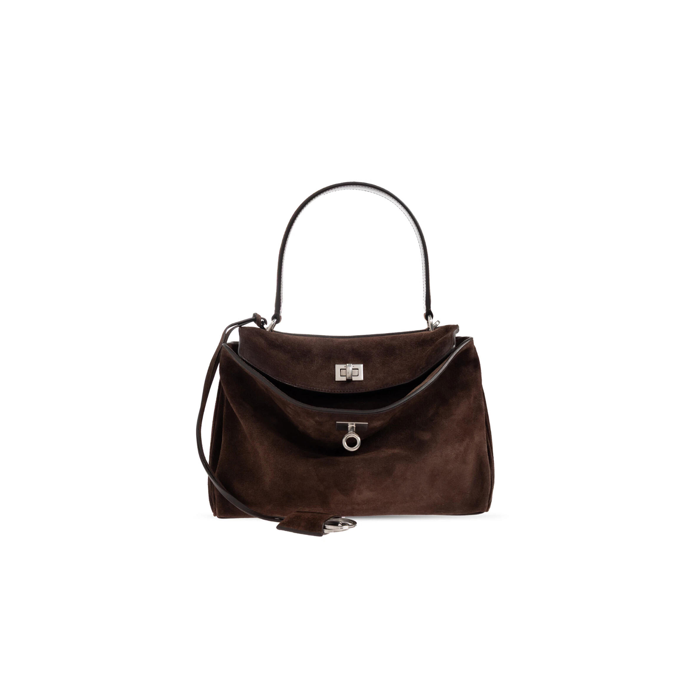 Ba1en*iaga women''s rodeo handbag small in light espresso 7897792aa3d1000 (28.9*20*9.9cm)